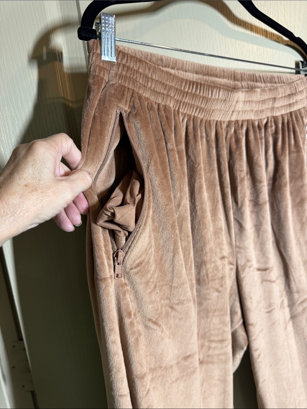 Skims Soft Velour Lounge Pants Large - Picture 4 of 13